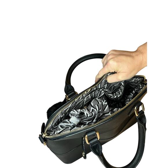 Marc New York Black Gold Satchel - Picture 3 of 6